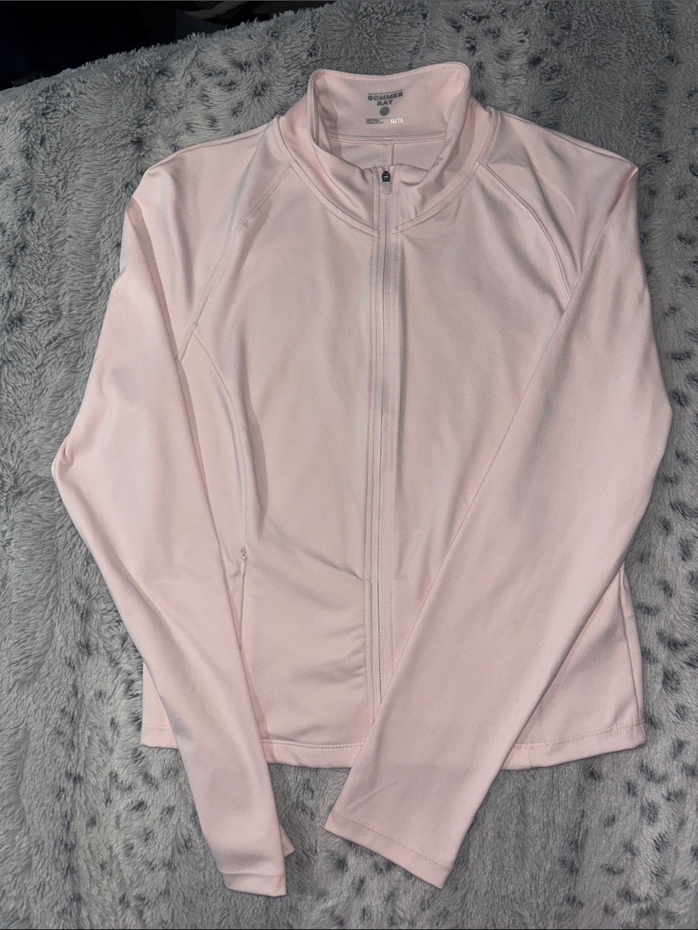 Pink Full-Zip Active Jacket